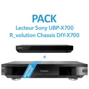 R_volution DIY X700 + Lecteur Blu-ray UHD Sony UBP-X700K